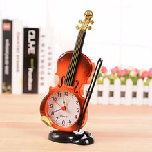 Violin Table Clock