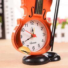 Violin Table Clock
