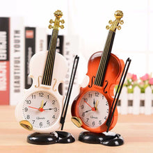 Violin Table Clock