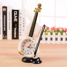 Violin Table Clock