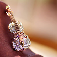 Fashion Violin Women Pins