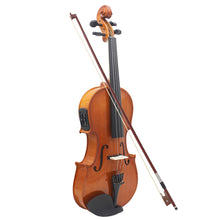 4/4 Full Size Natural Acoustic EQ Violin