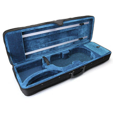 Black 4/4 Full Size Oblong Shape Violin Carry Hard Case