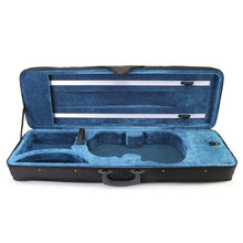 Black 4/4 Full Size Oblong Shape Violin Carry Hard Case