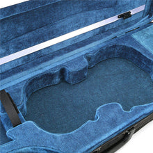 Black 4/4 Full Size Oblong Shape Violin Carry Hard Case