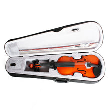 Full Size 4/4 Natural Acoustic Wood Violin with Case Bow for beginners