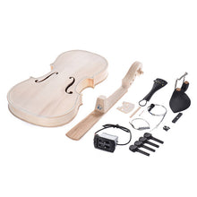 4/4 Full Size Natural Solid Wood Acoustic Violin