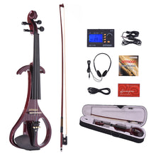 Full Size 4/4 Solid Wood Silent Electric Violin