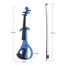 Full Size 4/4 Solid Wood Silent Electric Violin