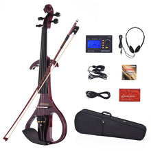 Full Size 4/4 Solid Wood Silent Electric Violin