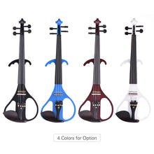 Full Size 4/4 Solid Wood Silent Electric Violin